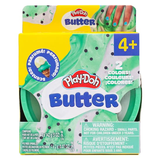 Play-Doh Green & White Mint Chocolate Chip Scented Butter Compound
